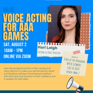 Voice Acting for AAA Games with Hari Leigh!