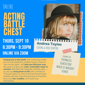 Acting Battle Chest with Andrea Toyias!