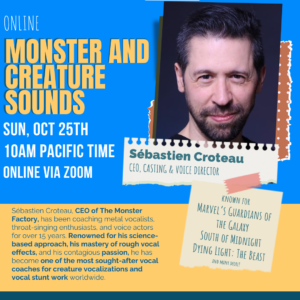 Monster and Creature Sounds with Sébastien Croteau!